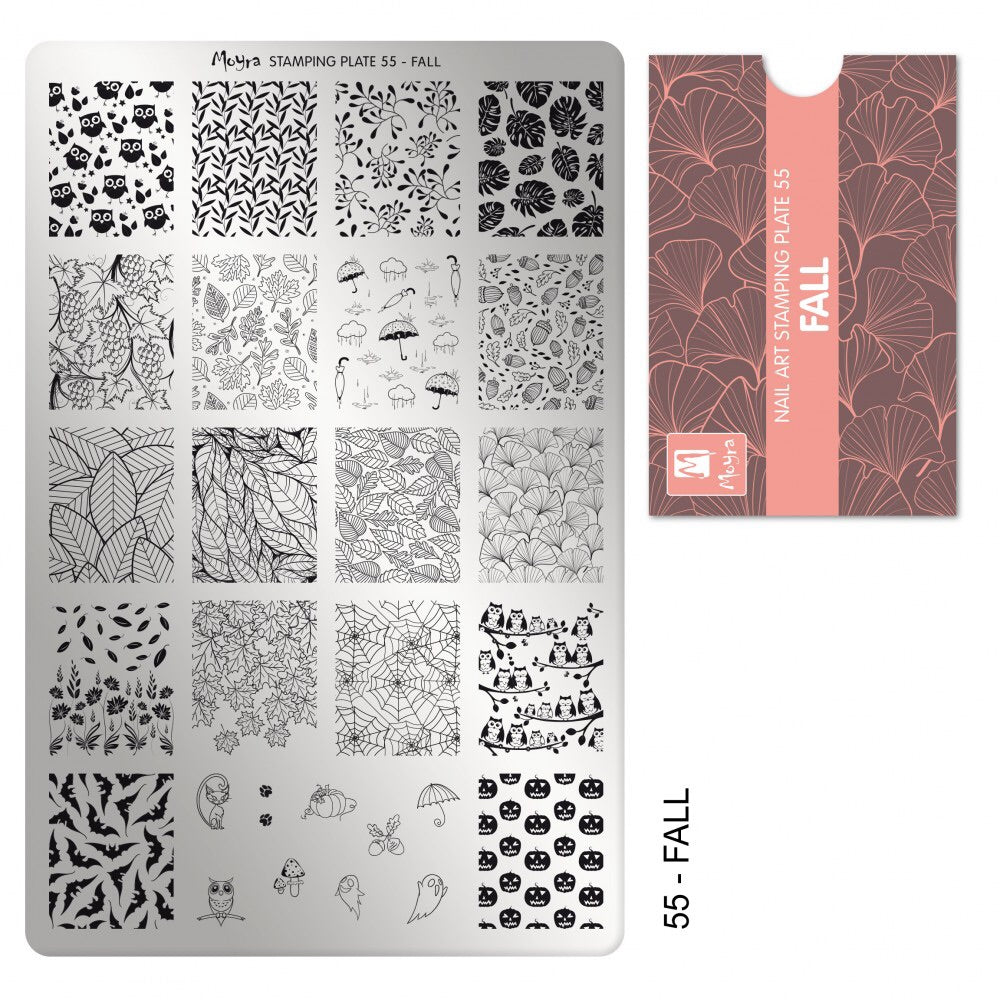Fall - Stamp your nails