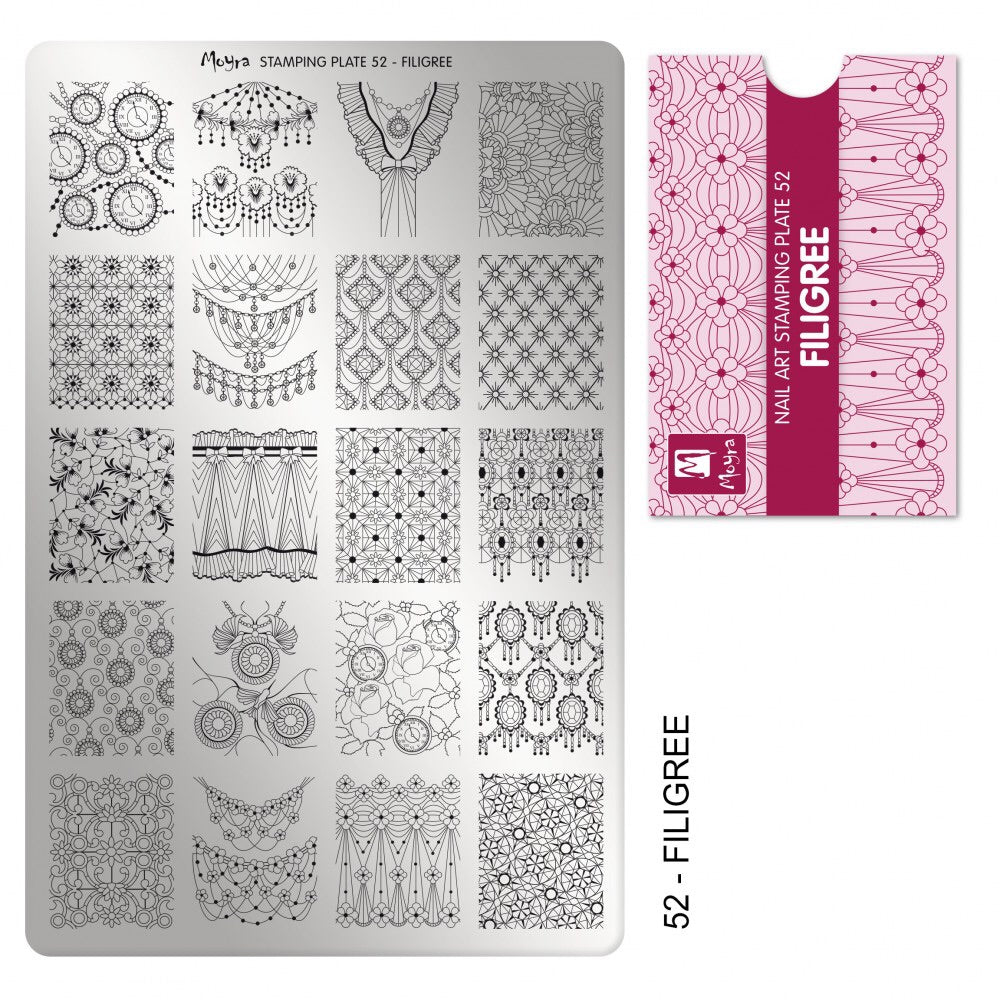 Filigree - Stamp your nails