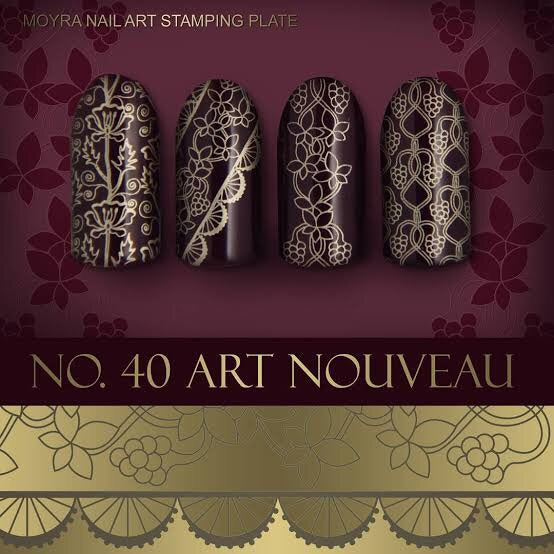 Art Nouveau - Stamp your nails