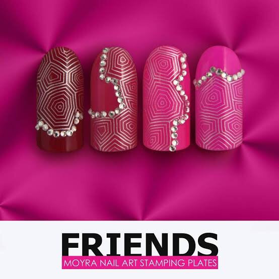 Friends - Stamp your nails