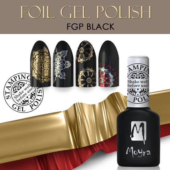 Foil Gel Polish - Stamp your nails