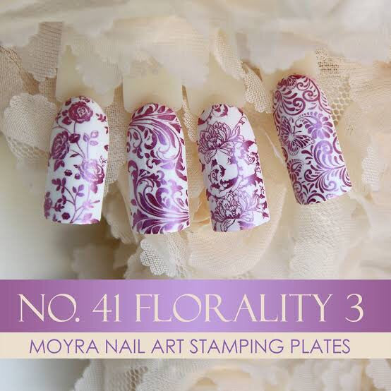 Florality 3 - Stamp your nails