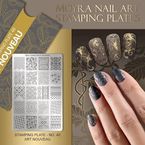 Art Nouveau - Stamp your nails