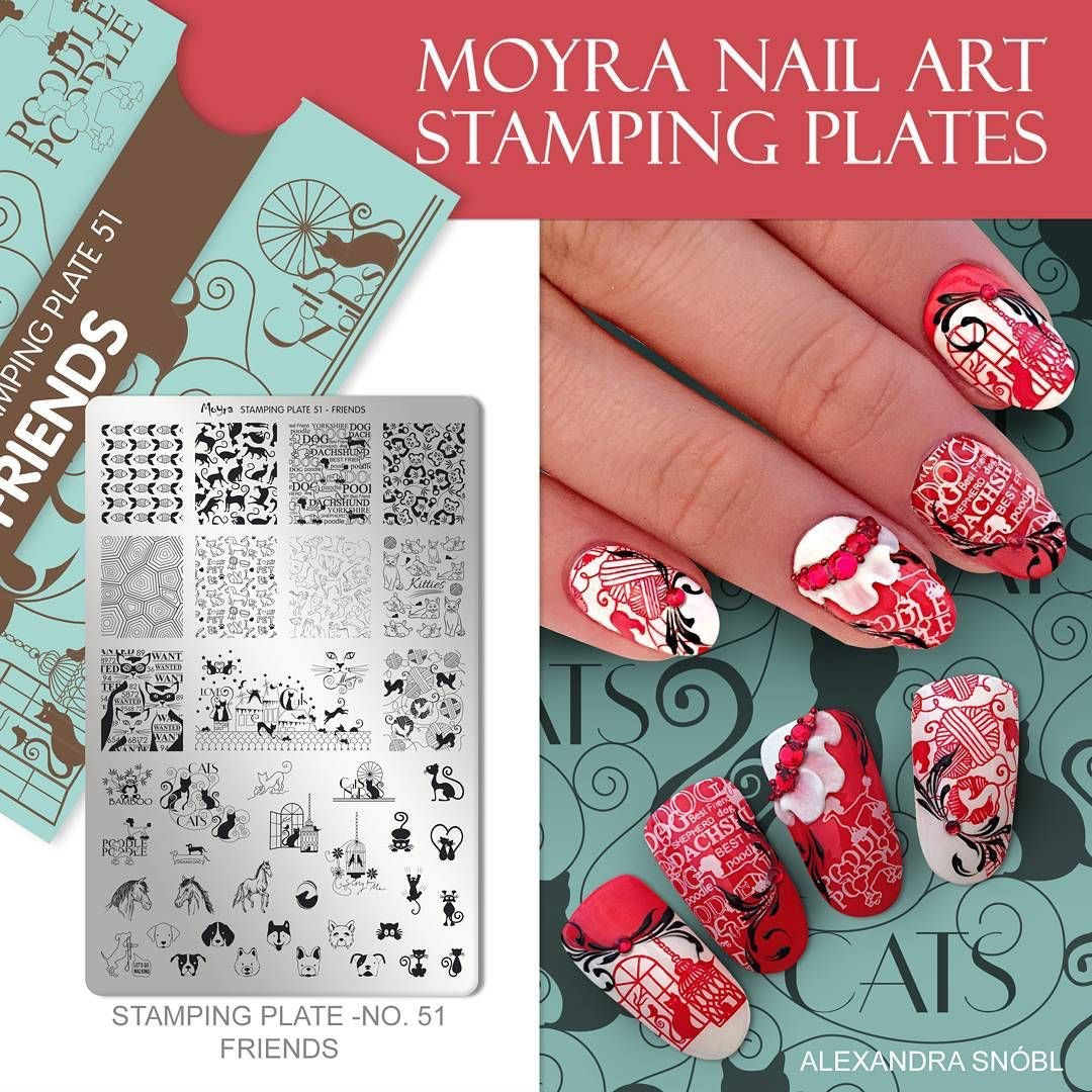 Friends - Stamp your nails